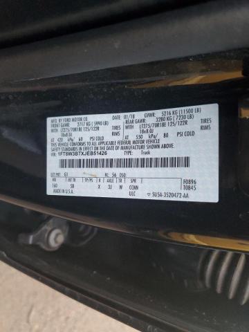 Photo 10 from auction – 2018 FORD F350 SUPER with VIN 1FT8W3BTXJEB51426
