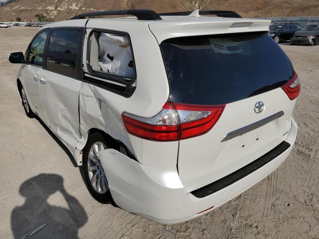 Photo 3 from auction – 2017 TOYOTA SIENNA XLE with VIN 5TDYZ3DC4HS875766