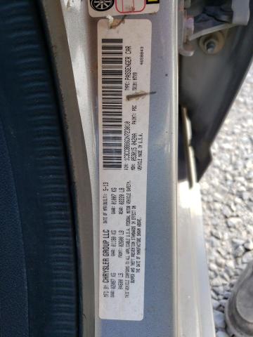 Photo 10 from auction – 2013 CHRYSLER 200 TOURIN with VIN 1C3CCBBB6DN723010