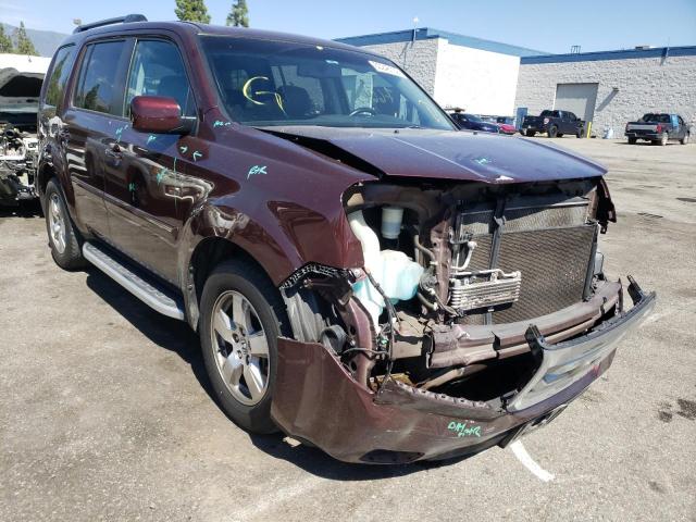 HONDA PILOT EXL 2011 with VIN 5FNYF3H63BB027693 - Photo from auction