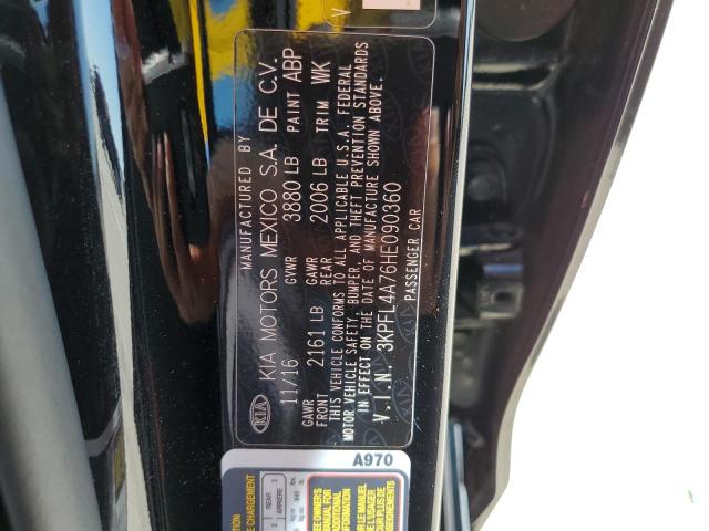 Photo 10 from auction – 2017 KIA FORTE LX with VIN 3KPFL4A76HE090360