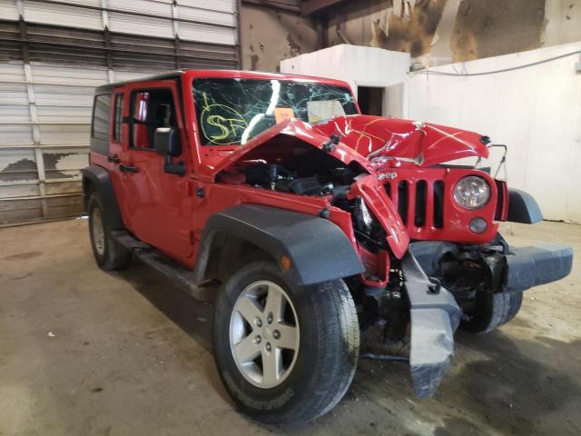 JEEP WRANGLER U 2015 with VIN 1C4BJWDG4FL759158 - Photo from auction