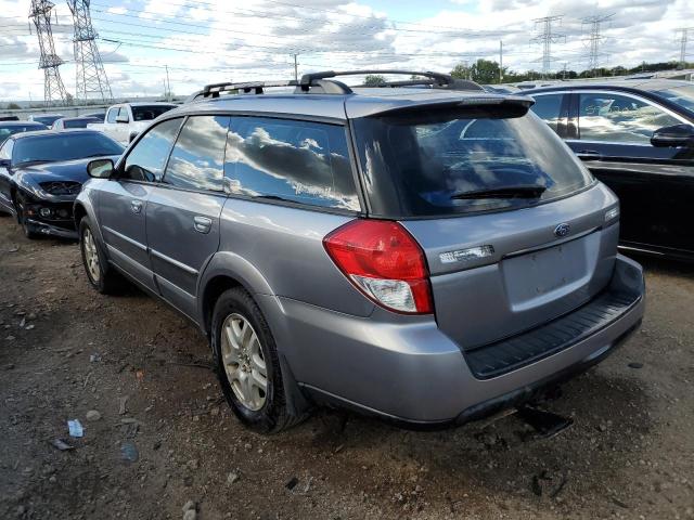 Photo 3 from auction – 2008 SUBARU OUTBACK 2. with VIN 4S4BP62C687356255