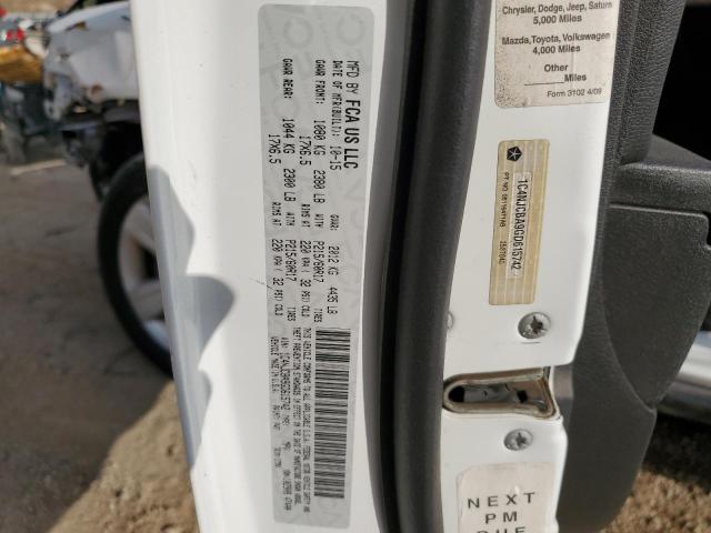 Photo 10 from auction – 2016 JEEP COMPASS SP with VIN 1C4NJCBA9GD615742