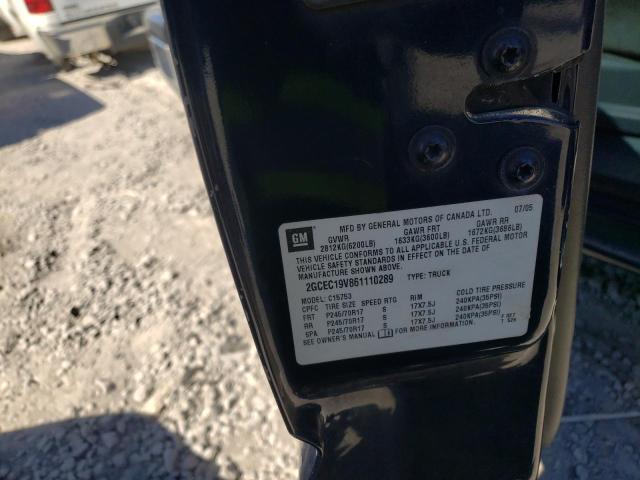 Photo 10 from auction – 2006 CHEVROLET SILVERADO with VIN 2GCEC19V861110289