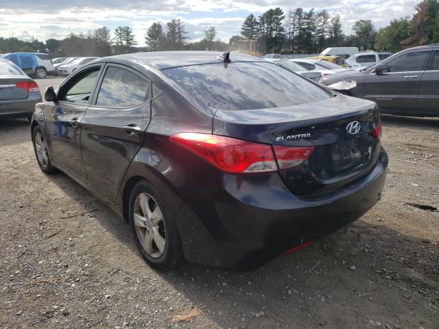 Photo 3 from auction – 2012 HYUNDAI ELANTRA GL with VIN 5NPDH4AE6CH072288