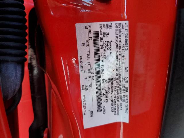 Photo 10 from auction – 2012 FORD FOCUS SE with VIN 1FAHP3F23CL125446