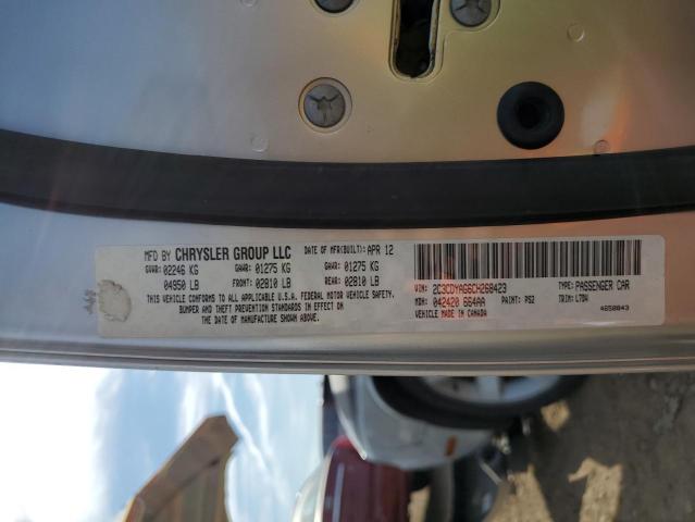 Photo 10 from auction – 2012 DODGE CHALLENGER with VIN 2C3CDYAG6CH268423