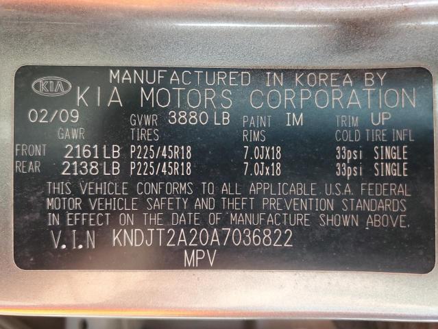 Photo 10 from auction – 2010 KIA SOUL + with VIN KNDJT2A20A7036822