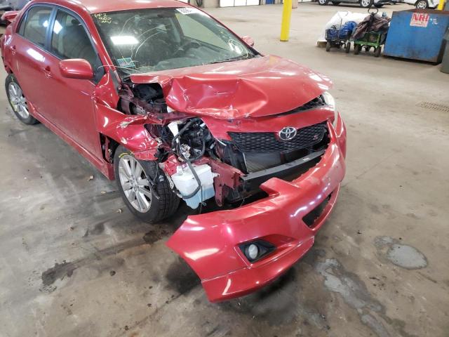 Photo 9 from auction – 2009 TOYOTA COROLLA BA with VIN 1NXBU40E59Z093115
