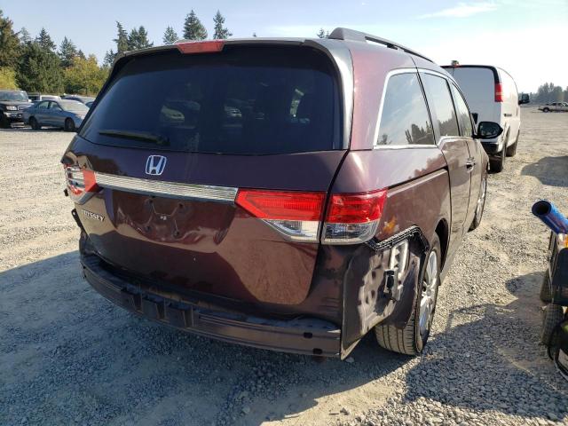 Photo 4 from auction – 2014 HONDA ODYSSEY LX with VIN 5FNRL5H29EB025456