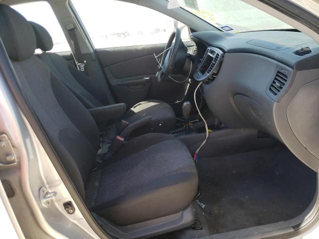 Photo 5 from auction – 2009 KIA RIO BASE with VIN KNADE223896484447