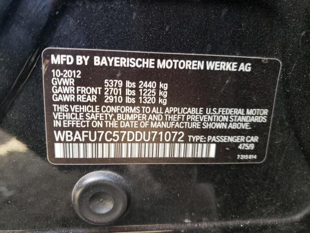 Фото 10 с аукциона – 2013 BMW 535 XI с VIN WBAFU7C57DDU71072