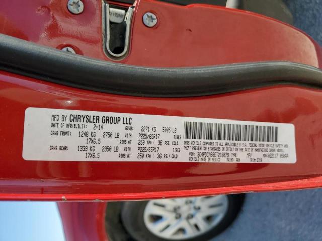 Photo 10 from auction – 2014 DODGE JOURNEY SE with VIN 3C4PDCAB0ET218079