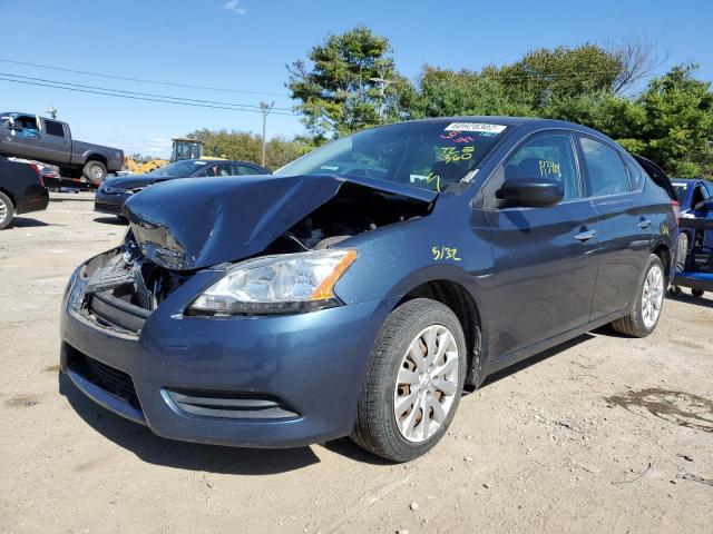 Photo 2 from auction – 2014 NISSAN SENTRA S with VIN 1N4AB7AP6EN856079