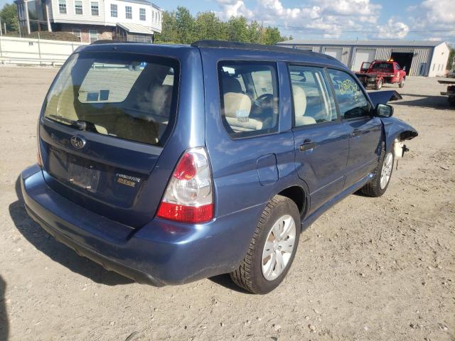 Photo 4 from auction – 2008 SUBARU FORESTER 2 with VIN JF1SG63618H720434
