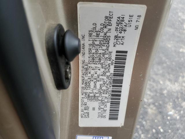 Photo 10 from auction – 2004 TOYOTA SIENNA CE with VIN 5TDZA23C74S059829