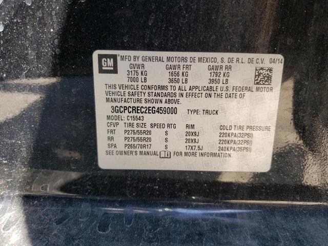 Photo 10 from auction – 2014 CHEVROLET SILVERADO with VIN 3GCPCREC2EG459000