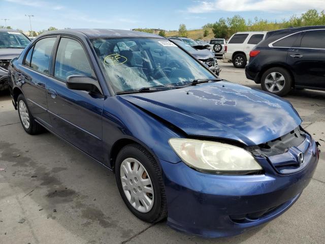 Photo 1 from auction – 2004 HONDA CIVIC LX with VIN 2HGES166X4H593113