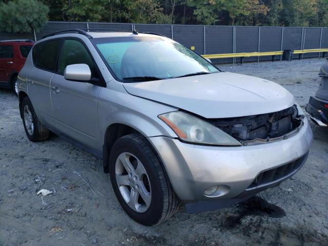 NISSAN MURANO SL 2004 with VIN JN8AZ08T94W221063 - Photo from auction