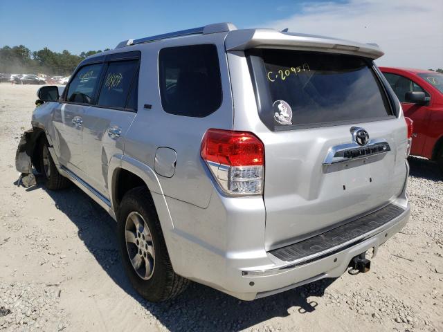 Photo 3 from auction – 2013 TOYOTA 4RUNNER SR with VIN JTEZU5JR3D5050451