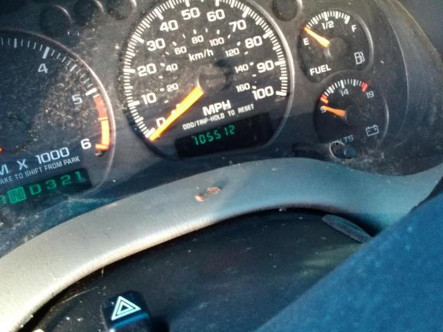 Photo 8 from auction – 2000 CHEVROLET BLAZER with VIN 1GNCS13WXY2333889