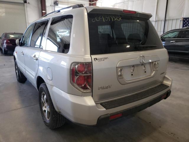 Photo 3 from auction – 2008 HONDA PILOT EX with VIN 5FNYF184X8B023720