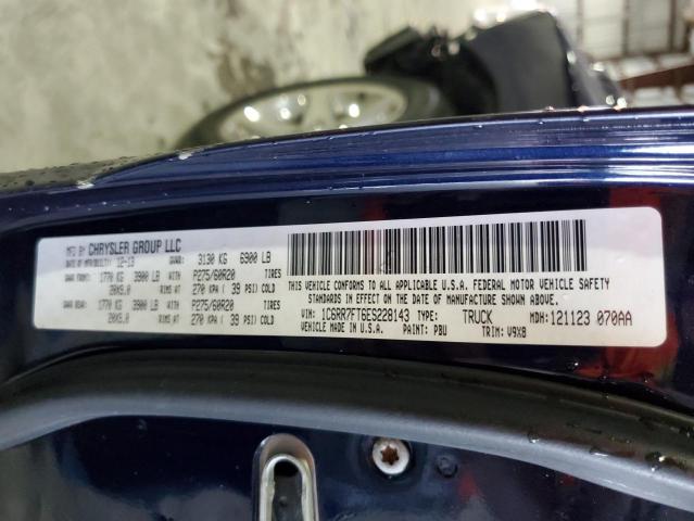 Photo 10 from auction – 2014 RAM 1500 ST with VIN 1C6RR7FT6ES228143