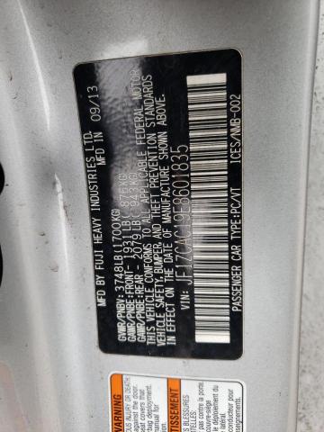 Photo 10 from auction – 2014 SUBARU BRZ 2.0 LI with VIN JF1ZCAC19E8601835