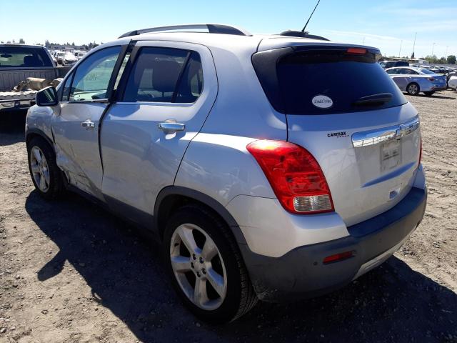 Photo 3 from auction – 2015 CHEVROLET TRAX LTZ with VIN 3GNCJNSB8FL238123