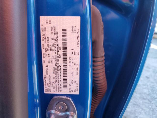 Photo 10 from auction – 2021 FORD ESCAPE TIT with VIN 1FMCU0LZ4MUA67030