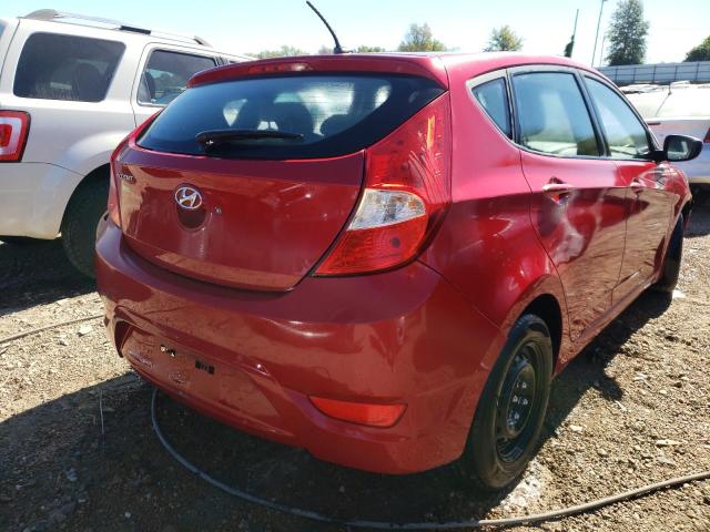 Photo 4 from auction – 2017 HYUNDAI ACCENT SE with VIN KMHCT5AE1HU326210