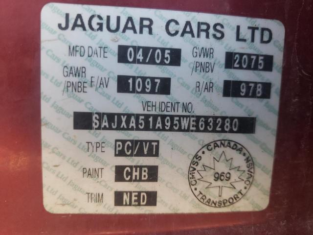 Photo 10 from auction – 2005 JAGUAR X-TYPE 3.0 with VIN SAJXA51A95WE63280