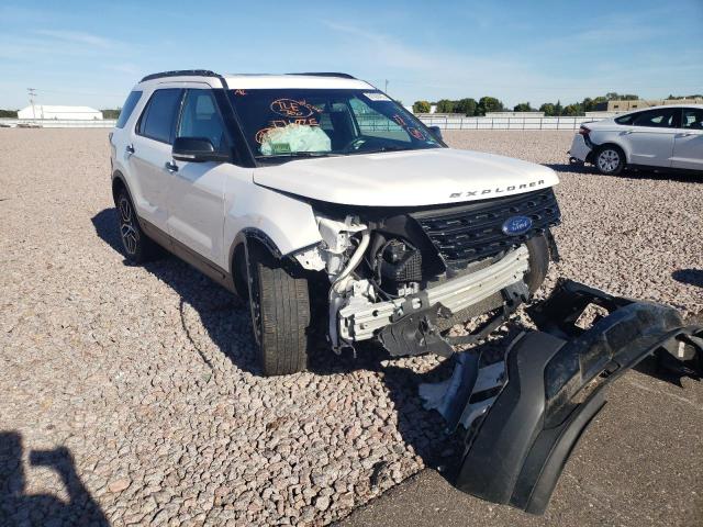 FORD EXPLORER S 2017 with VIN 1FM5K8GT3HGB40332 - Photo from auction