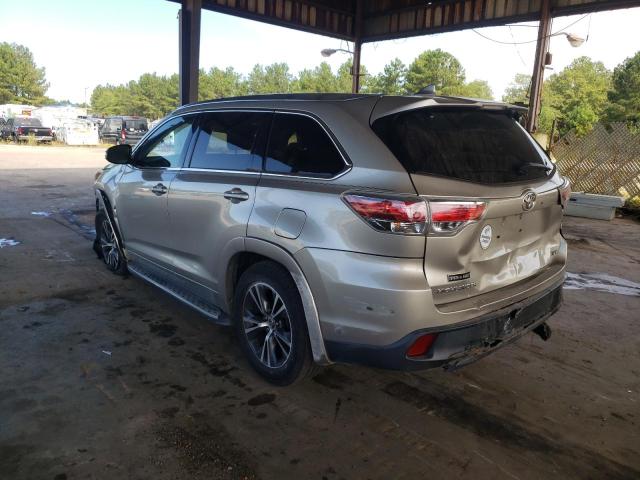 Photo 3 from auction – 2016 TOYOTA HIGHLANDER with VIN 5TDKKRFH0GS159046