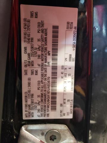 Photo 10 from auction – 2014 FORD ESCAPE SE with VIN 1FMCU9GX1EUA53570