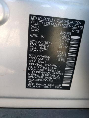 Zdjęcie 10 z aukcji – 2020 NISSAN ROGUE S z VIN KNMAT2MT2LP504752