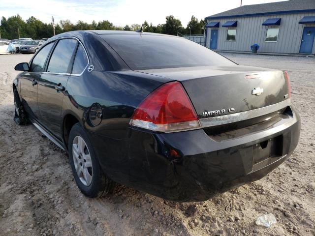 Photo 3 from auction – 2009 CHEVROLET IMPALA LS with VIN 2G1WB57K791286545