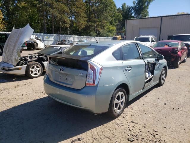 Photo 4 from auction – 2014 TOYOTA PRIUS with VIN JTDKN3DU6E1797025