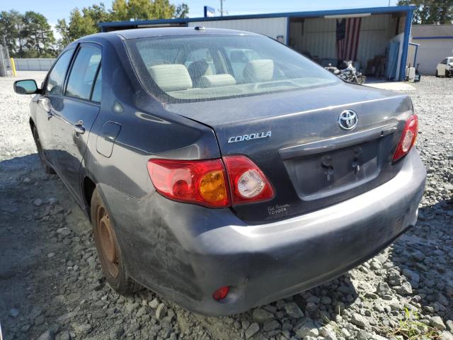 Photo 3 from auction – 2009 TOYOTA COROLLA BA with VIN 1NXBU40E89Z095618