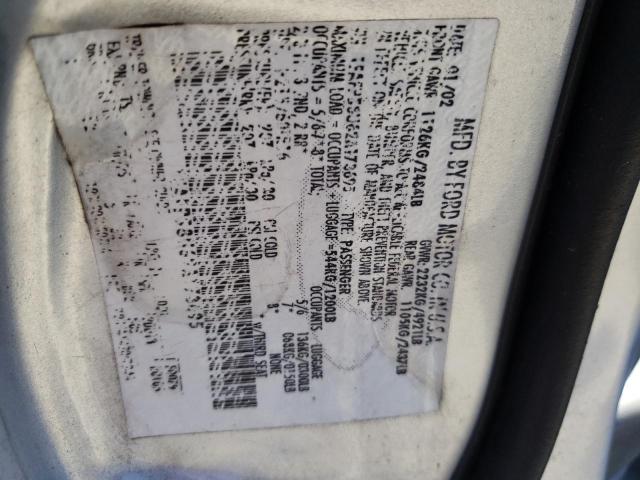 Photo 10 from auction – 2002 FORD TAURUS SE with VIN 1FAFP58U62A173695