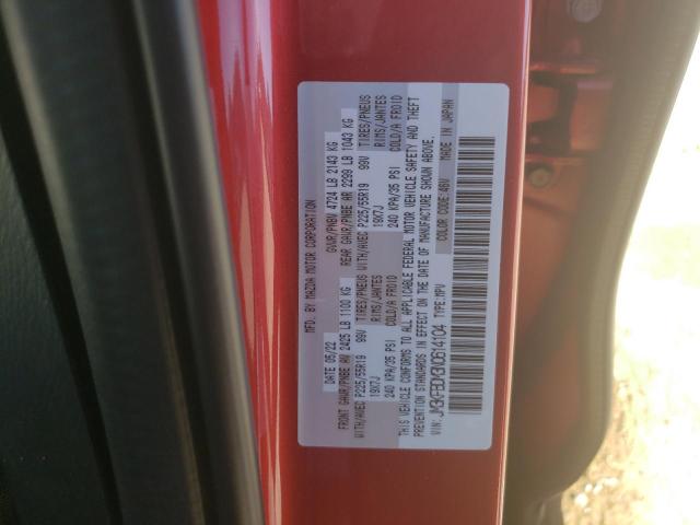 Photo 10 from auction – 2022 MAZDA CX-5 PREMI with VIN JM3KFBDM3N0614104