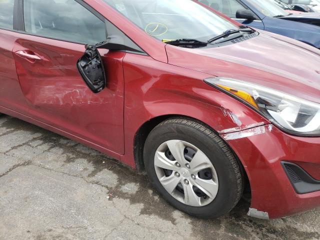 Photo 9 from auction – 2016 HYUNDAI ELANTRA SE with VIN 5NPDH4AE1GH750032