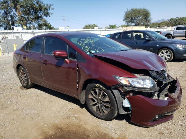 HONDA CIVIC EX 2014 with VIN 19XFB2F86EE268515 - Photo from auction