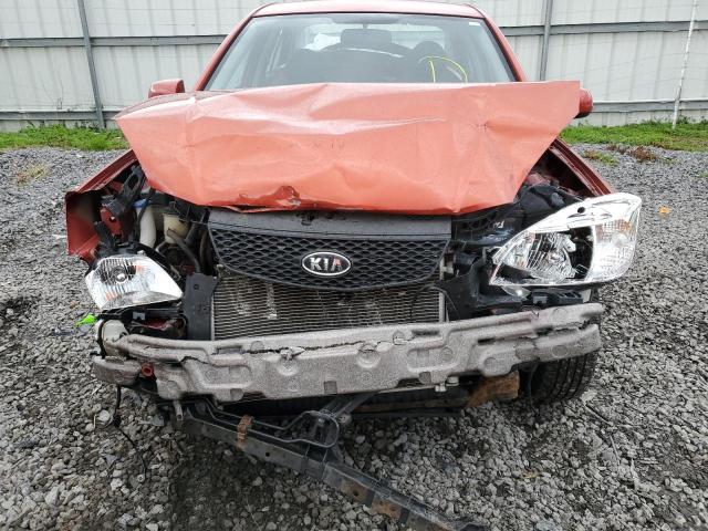 Photo 9 from auction – 2009 KIA RIO BASE with VIN KNADE223796552821