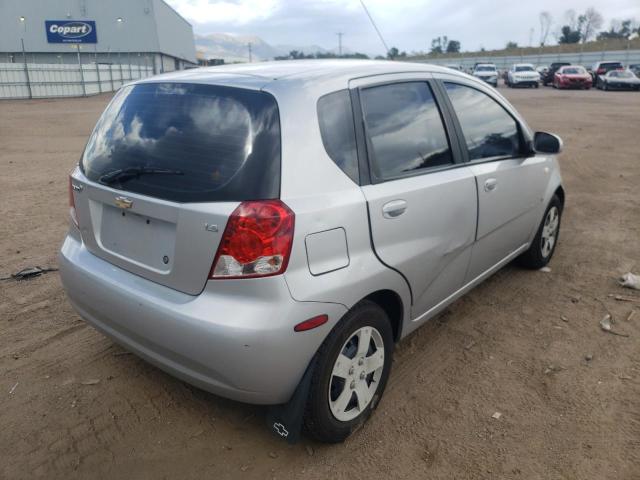 Photo 4 from auction – 2007 CHEVROLET AVEO BASE with VIN KL1TD66687B739073