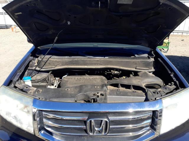 Photo 7 from auction – 2013 HONDA PILOT EXL with VIN 5FNYF4H59DB027567