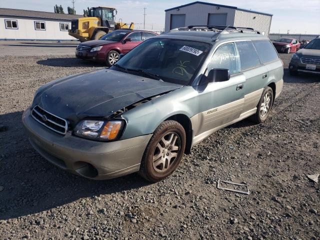 Photo 2 from auction – 2000 SUBARU LEGACY OUT with VIN 4S3BH6756Y7653604
