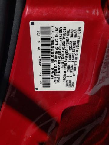 Photo 10 from auction – 2003 HONDA ODYSSEY EX with VIN 5FNRL18673B021866