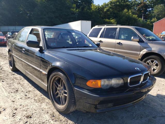 BMW 740 I AUTO 2000 with VIN WBAGG8347YDN77925 - Photo from auction
